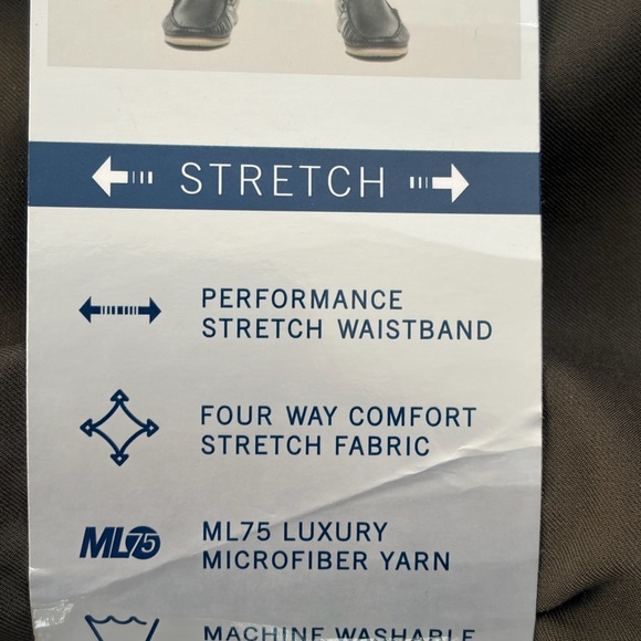 NEW Greg Norman Collection Men's Performance Classic Pants - OLIVE 36x34 - Picture 3 of 7